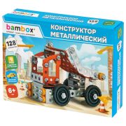 Конструктор металлический «Самосвал», цветной, с подвижными деталями, 128 элементов, BAMBOX (БАМБОКС), 667034