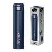 Термокружка 520 мл JOYLUX (ДЖОЙЛЮКС) ULTRA BLUE, нержавеющая сталь SUS304, синий матовый, 700278