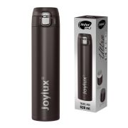 Термокружка 520 мл JOYLUX (ДЖОЙЛЮКС) ULTRA BROWN, нержавеющая сталь SUS304, коричневый матовый, 700279