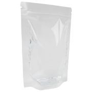 Пакеты дой-пак с замком ZIP LOCK, прозрачные, 120х200 + 40 мм, КОМПЛЕКТ 100 штук, 70 мкм, BRAUBERG, 700696