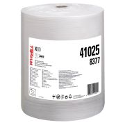 Протирочный нетканый материал KIMBERLY-CLARK Wypall X80, 475 листов в рулоне, 31,5х30 см, белый, 8377