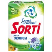 Стиральный порошок-автомат 350 г, SORTI «СУПЕР ЭКОНОМ», 8560-3