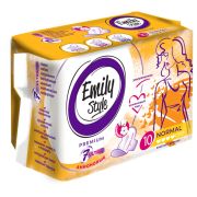 Прокладки женские гигиенические 10 шт., EMILY STYLE «Premium» NORMAL, УЛЬТРАТОНКИЕ
