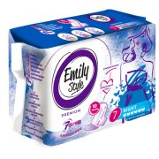 Прокладки женские гигиенические 7 шт., EMILY STYLE «Premium» NIGHT, УЛЬТРАТОНКИЕ