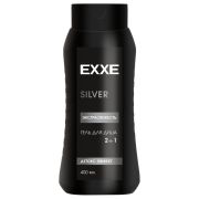 Гель для душа мужской 400 мл EXXE MEN SILVER 2 в 1 «Экстрасвежесть», С0007830