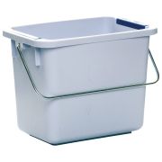 Ведро 6 л, VILEDA PROFESSIONAL «Цветовое кодирование» 28х17,5х21,5 см, для тележек, 120943