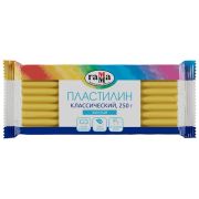 Пластилин классический ГАММА «Классический», желтый, 250 г, 274070