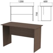 Стол письменный «Канц», 1200х600х750 мм, цвет венге (КОМПЛЕКТ)