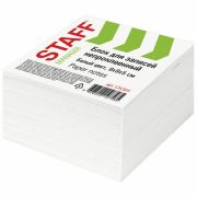 Бумага для записей «STAFF», 9х9х5, белый, 126364