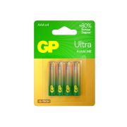 Батарейка GP Ultra G-Tech AAA (LR03) 24AU алкалиновая, BC4