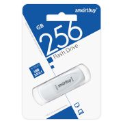 Память Smart Buy «Crown»  256GB, USB 3.0 Flash Drive, белый
