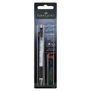 Карандаш механический Faber-Castell «Grip Matic»+грифели, 0,5мм, небесный, блистер