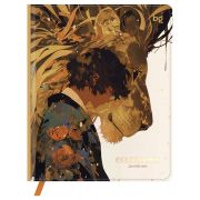 Дневник 1-11 кл. 48л. (твердый) BG «Дух», иск. кожа, печать, тиснение фольгой, ляссе