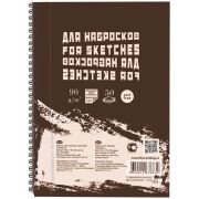 Блокнот для эскизов и зарисовок «Лилия Холдинг» 50 л. 120*170 пружина сбоку, БЛ-6839