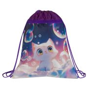 Мешок для обуви 1 отделение ArtSpace «Anime kittens», 340*420мм, карман