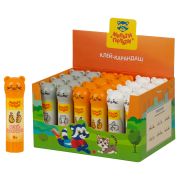 Клей-карандаш Мульти-Пульти «Котики», 09г, фигурный колпачок, ПВП, дисплей бокс, ассорти