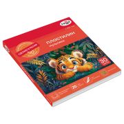 Пластилин Гамма «Мультики», 30 цветов, 600г, со стеком, картон. упаковка