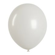 Воздушные шары, 25шт., М12/30см, MESHU, пастель, белый