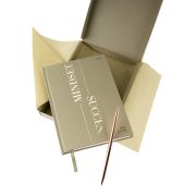 Ежедневник недатированный А5, 136л., 7БЦ, BG «Mindset. Sage», отд. фольгой 3D, soft touch, в подарочной коробке