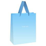 Пакет подарочный 18*23*10см MESHU «For you. Blue», фольга, матовая ламинация