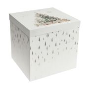 Коробка складная подарочная MESHU «Новый год», (28*28*28см), отд фольгой