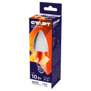 Лампа светодиодная Старт LED, серия «WS» 10W40, тип С «свеча», E14, 4000К, нейтральный свет, 25000ч