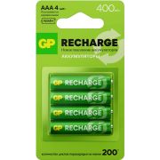 Аккумулятор GP AAA (HR03) 400mAh 4BL
