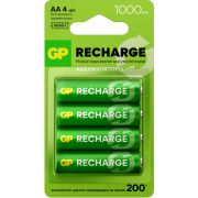 Аккумулятор GP AA (HR06) 1000mAh 4BL