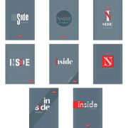 Блокнот скоба А6, 32л «Хатбер» INSIDE, 01622