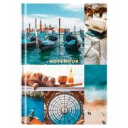 Бизнес-блокнот А5, 80л., OfficeSpace «Путешествия. Sand&Teal», матовая ламинация
