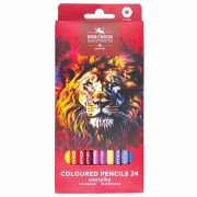 Карандаши цветные Koh-I-Noor «RED LION», 24цв, картон.упак. с подвесом
