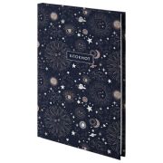 Блокнот А5, 80л, твёрдый, клетка, STAFF,  Blue sky, 111612