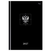 Ежедневник датированный 2027г., А5, 176л., 7БЦ BG «Орел», глянцевая ламинация