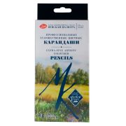 Набор профессиональных цветных карандашей «Мастер-Класс», 24 цвета, в картонной коробке