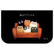 Пенал 1 отделение, 200*130 Först «Feline friends» (Кошачьи друзья), две откидные секции, ламинированный картон