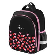 Ранец Först School Light «Love» 35*29*12см, 2 отделения, 2 кармана, анатомическая спинка