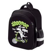 Ранец Först School Light «Scooter» 35*29*12см, 2 отделения, 2 кармана, анатомическая спинка