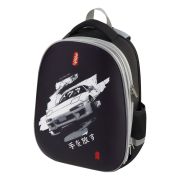 Ранец Först School Base «Street racing» 39*30*18см, 2 отделения, 2 кармана, анатомическая спинка