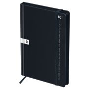 Ежедневник датированный 2027г, А5, 176л., 7БЦ BG«Monochrome. Black», черный, soft tuch