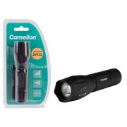 Фонарь CAMELION XML-T6, ЯРКИЙ, ZOOM, 5 режимов, питание 3xAAА или 18650 (не в комплекте), LED51530
