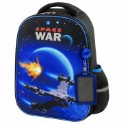 Ранец ЮНЛАНДИЯ LIGHT, 2 отделения, «Space war», 38х29х16 см, 270607