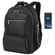 Рюкзак BRAUBERG FUNCTIONAL с отделением для ноутбука, 2 отделения, USB-порт, «Secure», 46х30х18 см, 270751