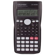 Калькулятор инженерный CROMEX (КРОМЕКС) СX-240BK (155х80 мм), 240 функций, 10+2 разрядов, черный, 273832