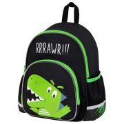 Рюкзак BRAUBERG KIDS PLAY детский, 1 отделение, 3 кармана, «Дино», 29х23х12 см, 274430