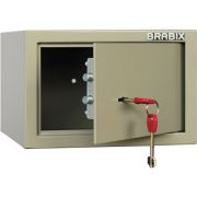 Сейф мебельный BRABIX «D-18m», 180х270х236 мм, 5 кг, ключевой замок, крепление к стене, 291161