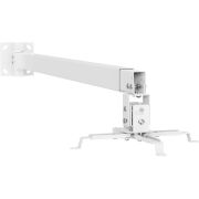 Кронштейн для проекторов настенно-потолочный CACTUS CS-VM-PRE04-WT белый, 70-120 см, 23 кг