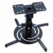 Кронштейн для проекторов настенно-потолочный CACTUS CS-VM-PR04-BK, высота 20,7 см, 21 кг