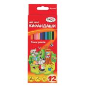 Карандаши цветные 12 цв. «ГАММА» Мультики, трехгранные