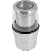 Кофемолка KITFORT КТ-1329, 200 Вт, вместимость 70 г, металл, серебристая