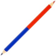 Карандаш двухцветный утолщенный «Koh-i-Noor» красно-синий